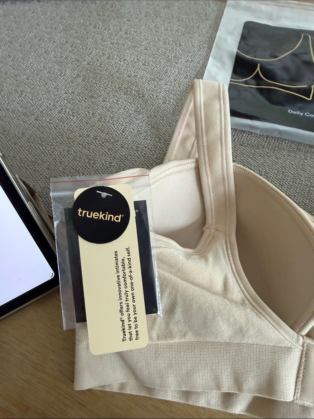 Shapermint Truekind Wireless smoothing Bra - Light Nude. NWT - Picture 3 of 7